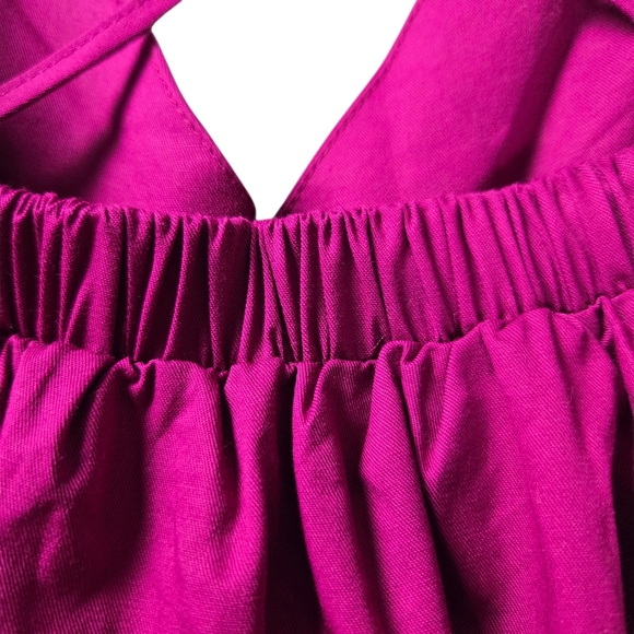 NWT Anthropologie En Saison Barnette Eyelet Puff Sleeve Maxi Dress - Picture 9 of 16